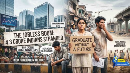 4.3 Crore Indians Stranded in Unemployment as Youth Crisis Deepens – Network 7 Research Findings