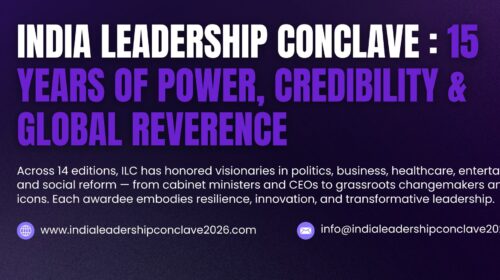 Network 7 Media Group Announces the 15th Annual India Leadership Conclave & Power Brand Awards 2026: “Lead or Follow: The New Architecture of Disruption”